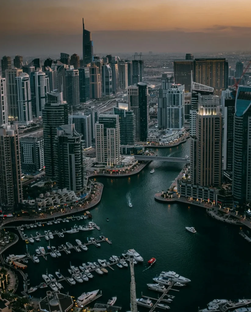 Dubai skyline representing residential areas served for complete home renovation and maintenance services